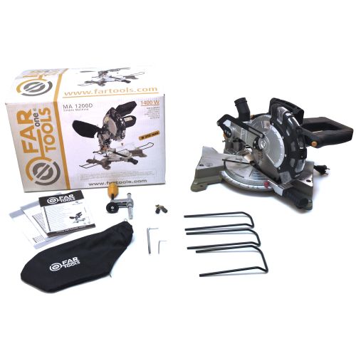 Scie à onglet fixe 1400 W MA 1200D 210 mm 24 dents FARTOOLS ONE 113382 photo du produit
