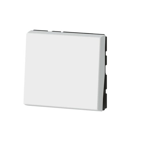 Poussoir MOSAIC 6 A 250 V 2 modules blanc LEGRAND 077040 photo du produit Secondaire 2 L