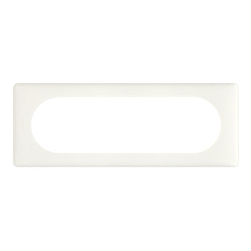 Plaque de finition blanc 6/8modules - LEGRAND - 068636 pas cher