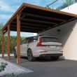 Carport en bois adossé VICTOR pour 1 voiture 15,5 m² FOREST STYLE 4921 photo du produit Secondaire 2 S