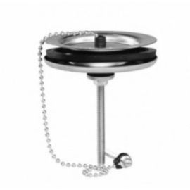 Bonde pour &eacute;vier &agrave; cuves communicantes kit complet Valentin - 00 377500 000 00 pas cher Principale M