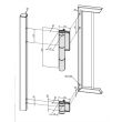 Ferme portillon hydraulique Mammoth + charnière Dino - LOCINOX - P00009344-SILV pas cher Secondaire 2 S