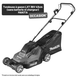 Tondeuse à gazon 2x18V LXT Makita DLM432Z 43cm (Sans batterie ni chargeur) - occasion pas cher Principale M