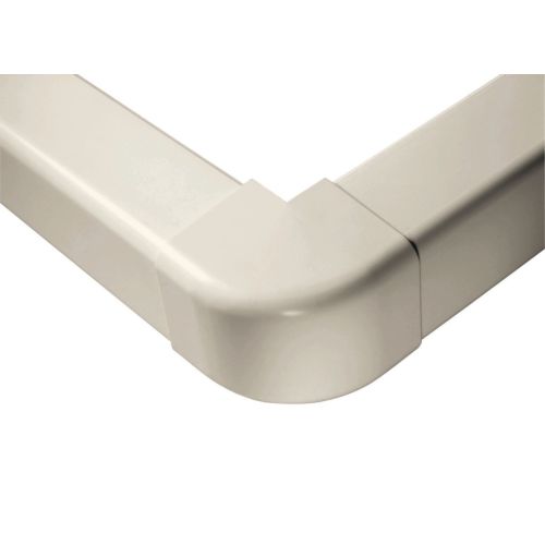 Angle extérieur pour goulotte 80 ivoire ANGEX80 photo du produit Principale L