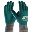 Gants tricoté MAXIFLEX® COMFORT™ enduit micromousses de nitrile gris/sarcelle T7 ATG AT034926-ZZ07ACA photo du produit