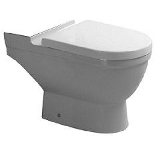 Cuvette WC sur pied &agrave; fond creux STARCK 3 - DURAVIT - 126090000 pas cher