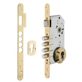 Boitier de serrure de portail FTH Thirard CP 89 x 175 mm avec gâche - 94326 pas cher Principale M