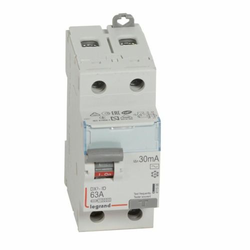 Interrupteur différentiel DX³-ID 2P 230 V 63 A type AC 30 mA LEGRAND 411506 photo du produit Principale L