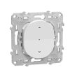 Interrupteur m&eacute;canisme OVALIS blanc 4 A zigbee pour volet roulant - SCHNEIDER ELECTRIC - S320567W pas cher