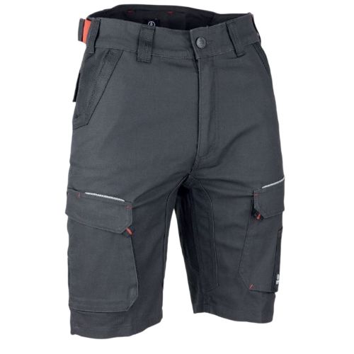 Bermuda paléo coton/poly gris/noir taille 38 LMA LEBEURRE 6165-38 photo du produit