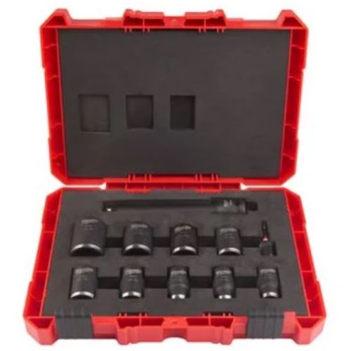 Coffret de 10 douilles Milwaukee Shockwave Impact Duty 1/2'' - 4932352861 photo du produit Secondaire 3 L