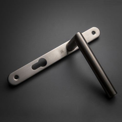 Ensemble 1394 entraxe 70 mm sur plaque étroite clé I inox brossé HERACLES B-INOX-PE05 photo du produit Secondaire 8 L