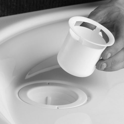 Bonde de douche goulue capot rond D90mm - VALENTIN - 00 577600 000 00 pas cher Secondaire 2 L