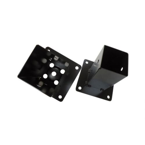 Support poteau platine 7  x 7 cm noir MERMIER M687210 photo du produit Secondaire 1 L