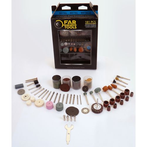 Set 181 accessoires pour le métal FARTOOLS 115841 photo du produit Secondaire 3 L