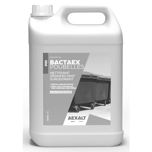 Nettoyant désinfectant surodorant Bactaex poubelles bidon de 5L - AEXALT - ND310 pas cher
