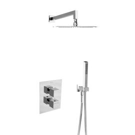 Mitigeur de douche thermostatique à encastrer avec ensemble 2 voies KUATRO K4787011 - RAMON SOLER - 47D302766 pas cher Principale M