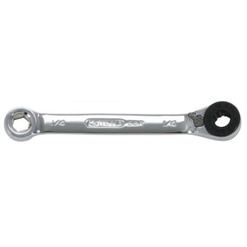 Mini clé à cliquet réversible à embouts 1/4 '' x 1/4 '' KS TOOLS 503.4691 photo du produit