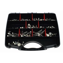 Coffret de 170 vis à métaux tête hexagonale Ultima inox A2 COF811 DIN 933 pas cher Principale M