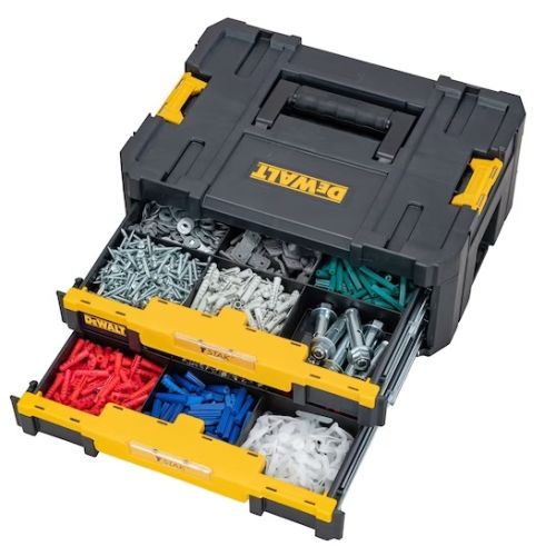 Coffret T-STAK IV 2 tiroirs avec diviseurs DEWALT DWST1-70706 photo du produit Secondaire 6 L