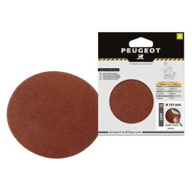 Jeu de 6 abrasifs Velcro Peugeot Outillage diamètre 127 mm grain 180 - 806296 photo du produit Principale M