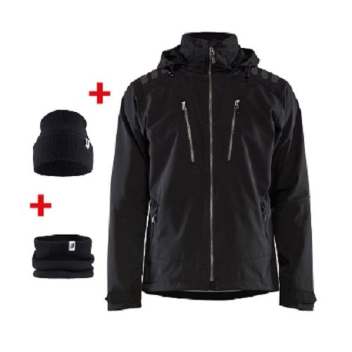 Veste Softshell stretch 2D noir TL Pack promo BLÅKLÄDER PACK474925139900L photo du produit Secondaire 1 L