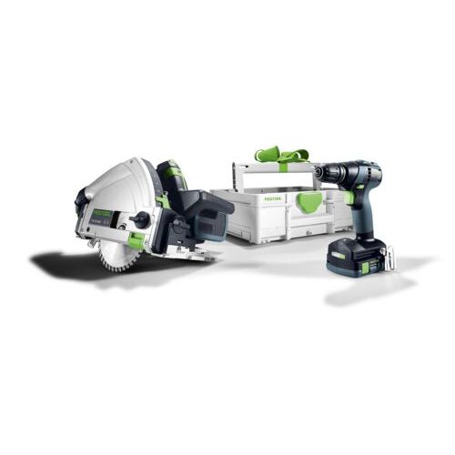 Kit combo 18V Universel (TSC 55 K + TXS 18) + 2 batteries + chargeur + TB Systainer³ M 137 FESTOOL 578024 photo du produit Secondaire 1 L