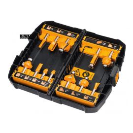 Coffret de 12 fraises de défonceuse Dewalt - DT90016-QZ photo du produit Principale M