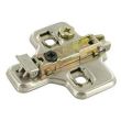 Embase croix à visser 37 x 32 mm acier argentée SALICE BAR3L09F photo du produit