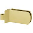 Paire de paumelle arrondie pour feuillure de 35mm laiton poli - METALUX - NM98138000 pas cher