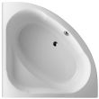 Baignoire en angle DOMO 135x135 avec pieds QUICK CLIP - JACOB DELAFON - E60223-00 pas cher