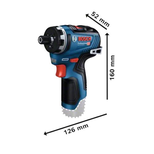 Perceuse-visseuse 12V GSR 12V-35 HX (sans batterie ni chargeur) en coffret L-BOXX - BOSCH - 06019J9102 pas cher Secondaire 1 L