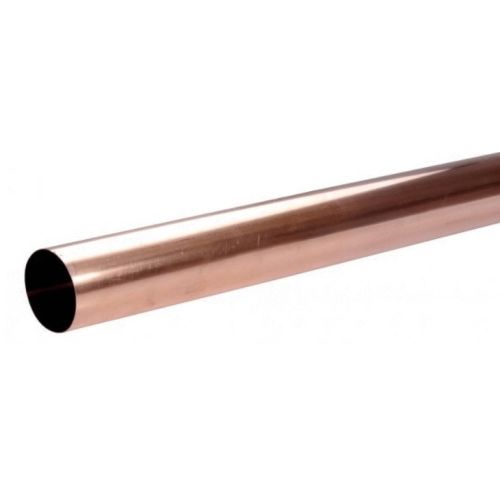 Tuyau cylindrique VM ZINC D80 2 M en cuivre pour goutti&egrave;re - 220007927 photo du produit Principale L