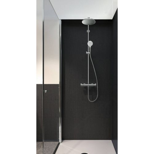 Colonne de douche 1 jet CROMETTA S 240 2 sorties - HANSGROHE - 27267000 pas cher Secondaire 2 L