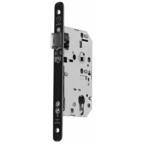 Serrure à larder D457 urgence axe 50mm T20 bout rond finition noir - VACHETTE - 14497000 pas cher