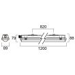 Lampe resisto 1200 HE 4800 lm 840 SYLVANIA 0010233 photo du produit Secondaire 1 S