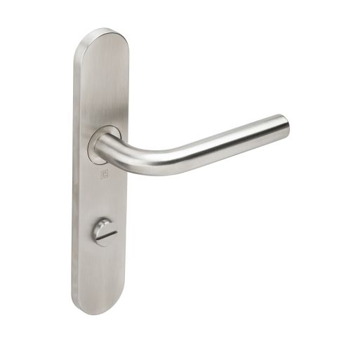 Ensemble sur plaques JADE s&eacute;rie 1194 type condamnation finition inox - HERACLES - B-INOX-SP06 pas cher Secondaire 6 L