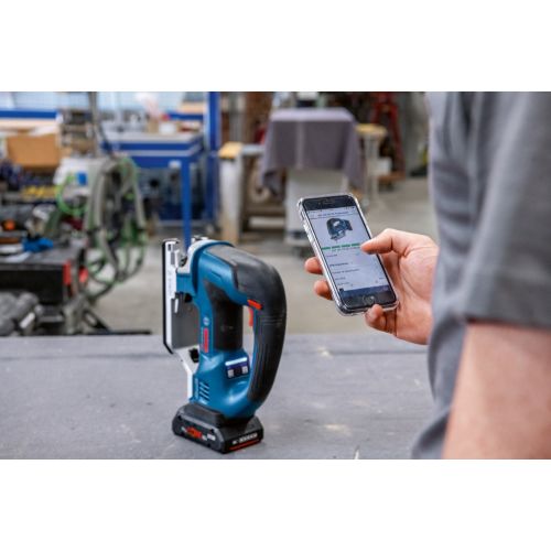 Scie sauteuse 18 V 18V-155 BC + 2 batteries ProCore 4 Ah + chargeur en coffret L-BOXX BOSCH 06015B1002 photo du produit Secondaire 3 L