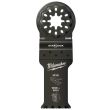 Lame de multi-tool multi-matériaux bimatière 28 x 47 mm MILWAUKEE 48906031 photo du produit