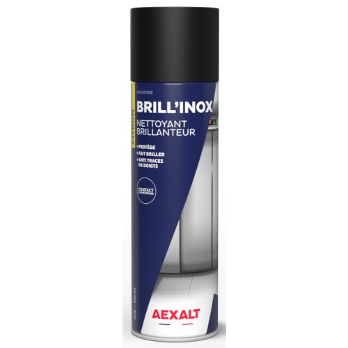 Nettoyant brillanteur Brill'Inox aérosol 650ml - AEXALT - 1518 pas cher Principale L