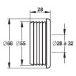 Nez de jonction 55 pour tube 28 à 32 mm PRESTO 44903 photo du produit