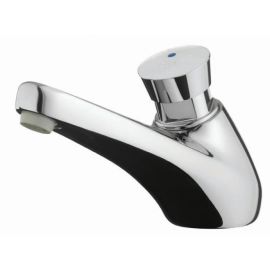 Robinet simple temporis&eacute; sur plage lavabo 15x21 Presto - 64612 photo du produit Principale M