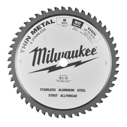 Lame circulaire métal 203X15,87 50 dents pour MCS 66 - MILWAUKEE TOOL - 48404520 pas cher Principale L