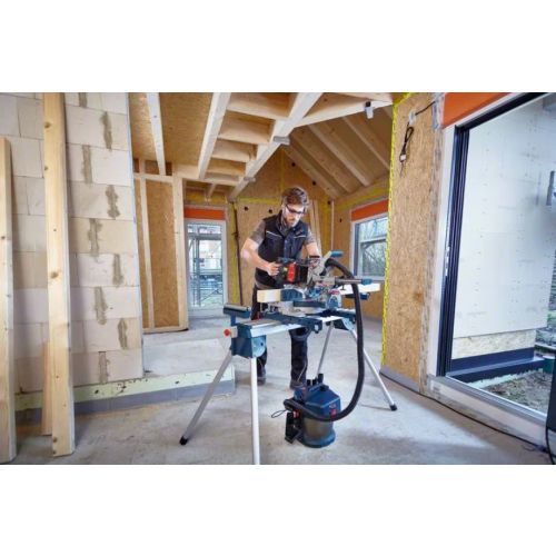 Scie à onglets Biturbo 18V GCM 18V-216 Professional + 2 batteries 5,5 Ah + chargeur BOSCH 0601B41002 photo du produit Secondaire 3 L