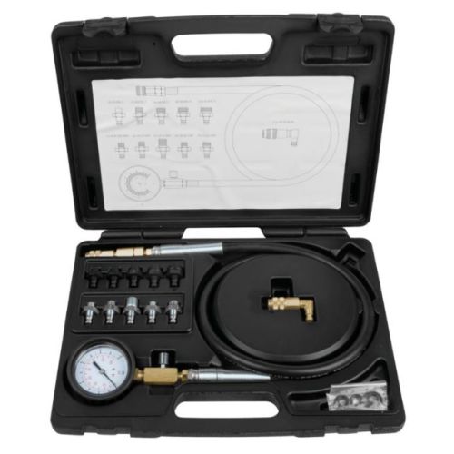 Coffret de jauge de pression d'huile et d'adaptateurs 12 pièces KS TOOLS 150.1920 photo du produit