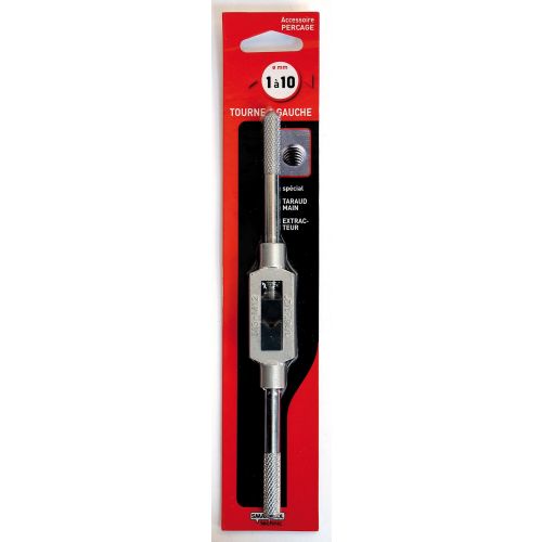 Tourne à gauche N°1 pour tarauds 1 à 10 mm SMARTOOL TECHNIC 911062 photo du produit Secondaire 1 L
