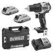 Perceuse-visseuse 18V XR Brushless + 2 batteries 2Ah + chargeur + coffret TSTAK - DEWALT - DCD708D2T-QW pas cher Secondaire 1 S