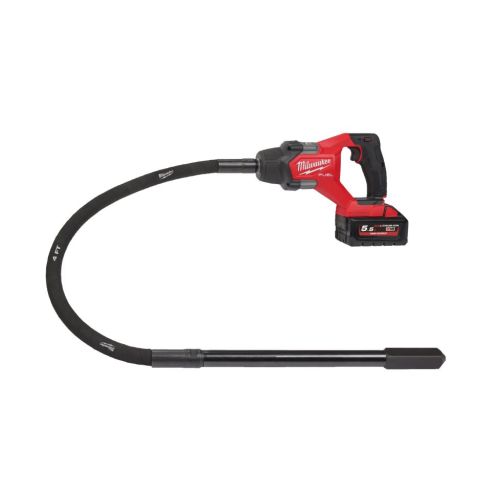 Aiguille vibrante 18 V M18 FCVN12-551 + batterie 5,5 Ah + chargeur MILWAUKEE 4933497597 photo du produit