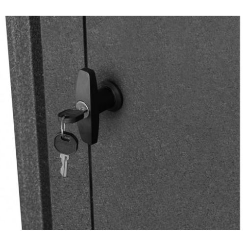 Abri de jardin AZIONE porte simple gris anthracite - DCB - AZIONE-SIMPLE-N pas cher Secondaire 3 L