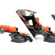 Tondeuse autoportée à coupe frontale thermique 726 cm3 Rider R 420TsX AWD HUSQVARNA 967648401 photo du produit Secondaire 7 S